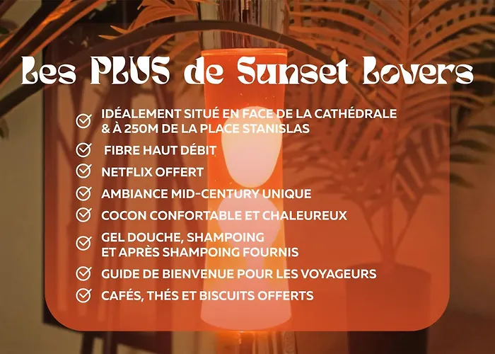 Sunset Lovers - Wifi - Netflix Apartmán Nancy